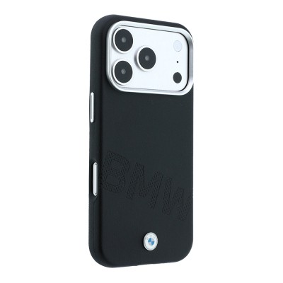 Apple iPhone 18 Pro Case Original Licensed BMW M-Safe Charging Feature Design PU Metal Logo Cover - 21