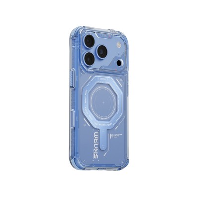 Apple iPhone 18 Pro Case SkinArma M-safe Charging Enabled Airbag Design Magma Cover - 10