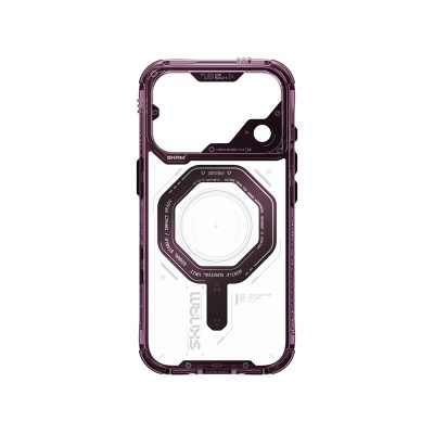 Apple iPhone 18 Pro Case SkinArma M-safe Charging Enabled Airbag Design Magma Cover - 15