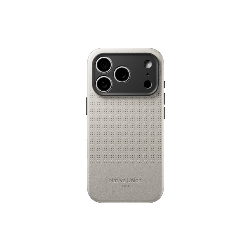 Apple iPhone 18 Pro Case with M-safe Charging Feature, Leather Texture, Native Union 2025 Active Series Cover - 1