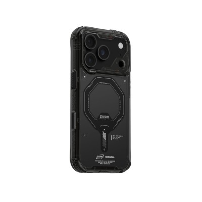 Apple iPhone 18 Pro Case with M-safe Charging Feature, Transparent Airbag Design, Skinarma Saido Mag-Charge Cover - 3