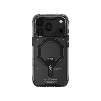 Apple iPhone 18 Pro Case with M-safe Charging Feature, Transparent Airbag Design, Skinarma Saido Mag-Charge Cover - 1