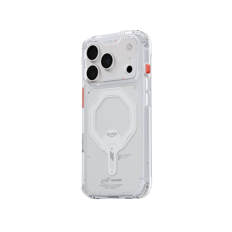 Apple iPhone 18 Pro Case with M-safe Charging Feature, Transparent Airbag Design, Skinarma Saido Mag-Charge Cover - 16