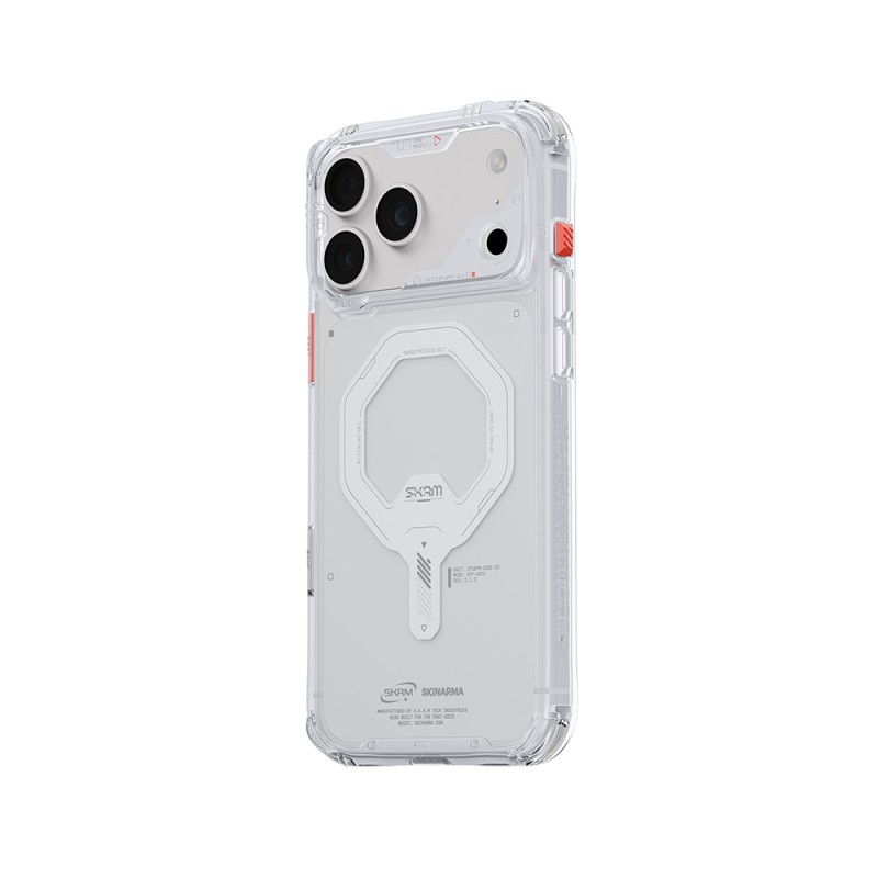 Apple iPhone 18 Pro Case with M-safe Charging Feature, Transparent Airbag Design, Skinarma Saido Mag-Charge Cover - 19