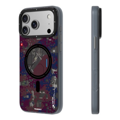 Apple iPhone 18 Pro Case with M-Safe Charging Feature, Youngkit Camouflage Sykell Series Cover - 1