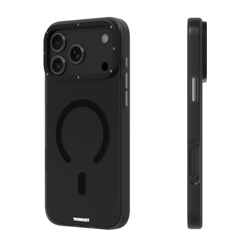 Apple iPhone 18 Pro Case with M-safe Charging Feature, Youngkit Hidden Sand Series Cover - 14