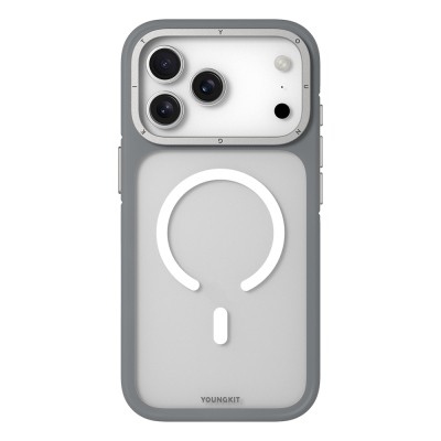 Apple iPhone 18 Pro Case with M-safe Charging Feature, Youngkit Rock Sand Series Cover - 6