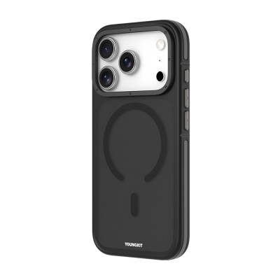 Apple iPhone 18 Pro Case with M-safe Charging Feature, Youngkit Rock Sand Series Cover - 14