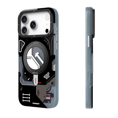 Apple iPhone 18 Pro Case with M-safe Charging Feature, Youngkit Starship Series Cover - 10