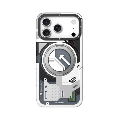 Apple iPhone 18 Pro Case with M-safe Charging Feature, Youngkit Starship Series Cover - 7