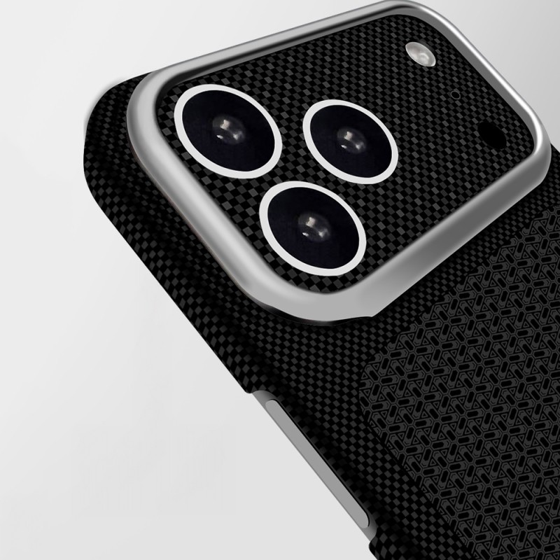 Apple iPhone 18 Pro Case with M-Safe Charging Feature, Zore Paris Nexel Hard PC Cover - 8