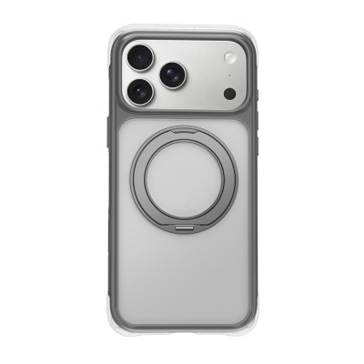 Apple iPhone 18 Pro Case Wiwu AG-203 AeroGuard Ultra Series M-safe Charging Enabled Airbag Designed Stand Cover - 7