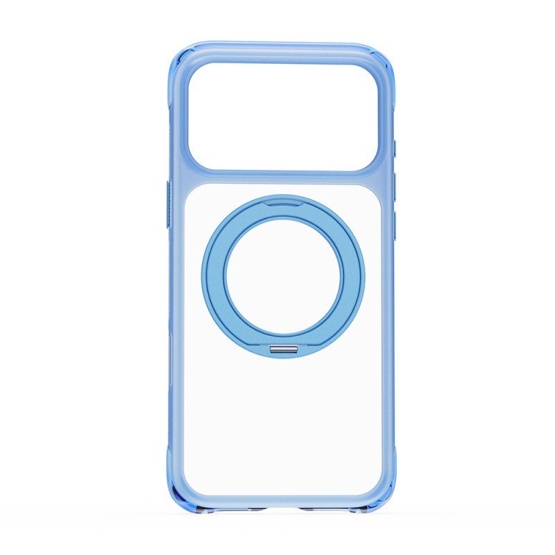 Apple iPhone 18 Pro Case Wiwu AG-203 AeroGuard Ultra Series M-safe Charging Enabled Airbag Designed Stand Cover - 12