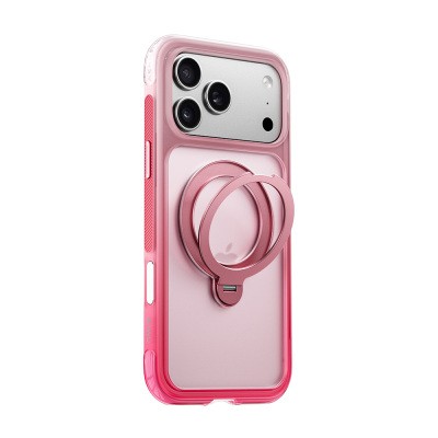 Apple iPhone 18 Pro Case Wiwu AS-204 AeroShield Aurora Ultra Series – M-Safe Compatible, Airbag Design, with Stand - 11