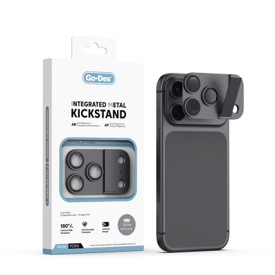 Apple iPhone 18 Pro Go Des CL-23 Anti-Reflective Camera Lens Protector with Stand - Go Des