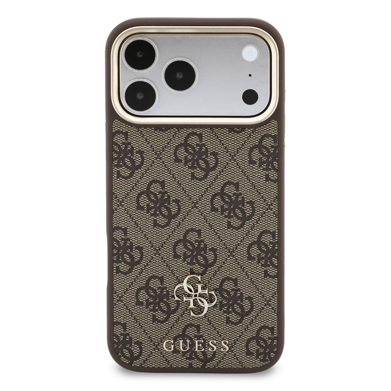 Apple iPhone 18 Pro Guess Orjinal Lisanslı 4G ve Yazı Logolu Kılıf + Kartlık + Askı İpi 3in1 Aksesuar Seti - 6
