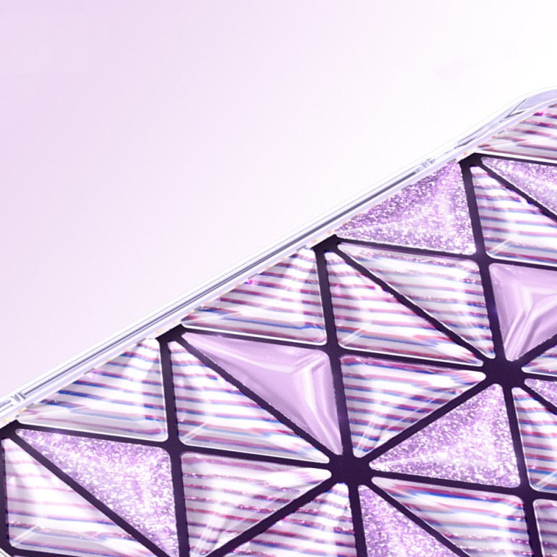 Apple iPhone 18 Pro Kılıf 3D Buz Blok Desenli Zore Paris Kairo TPU Kapak - 7