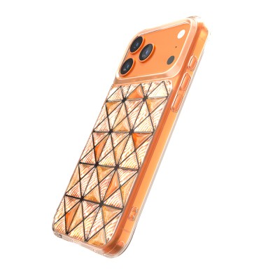 Apple iPhone 18 Pro Kılıf 3D Buz Blok Desenli Zore Paris Kairo TPU Kapak - 20