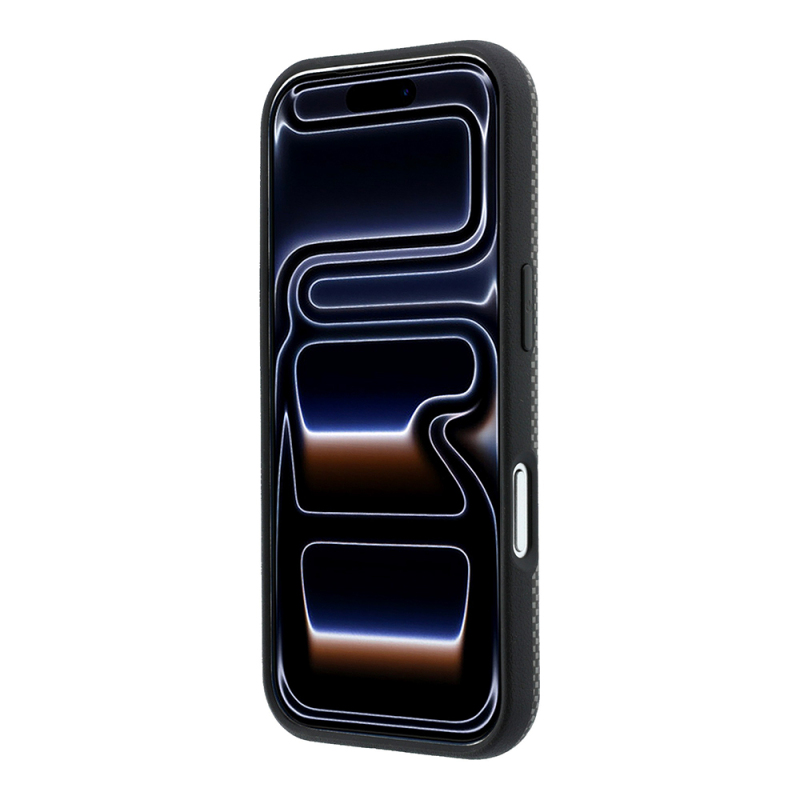 Apple iPhone 18 Pro Kılıf BMW Orjinal Lisanslı M-safe Şarj Özellikli M Logolu Lastik İzi Desenli Kapak - 21