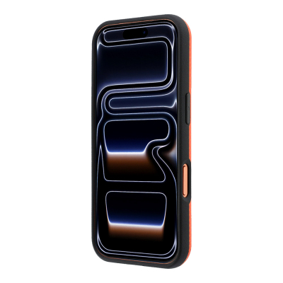 Apple iPhone 18 Pro Kılıf BMW Orjinal Lisanslı M-safe Şarj Özellikli M Logolu Lastik İzi Desenli Kapak - 37