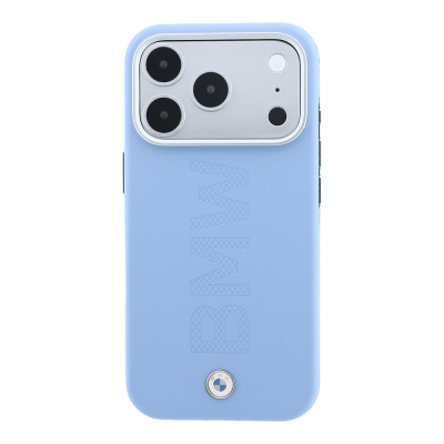 Apple iPhone 18 Pro Kılıf BMW Orjinal Lisanslı M-safe Şarj Özellikli Ortalı Sıcak Damga Logolu Deri Kapak - 19