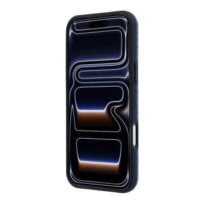 Apple iPhone 18 Pro Kılıf BMW Orjinal Lisanslı M-safe Şarj Özellikli PU Karbon Tasarımlı Metal Logolu Kapak - 13