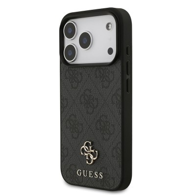Apple iPhone 18 Pro Kılıf Guess Orjinal Lisanslı M-safe Şarj Özellikli Small 4G Classic Kapak - 2