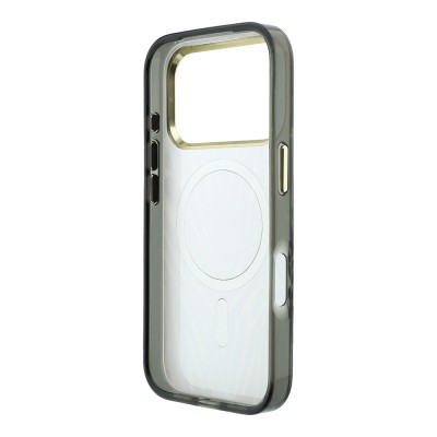 Apple iPhone 18 Pro Kılıf Guess Orjinal Lisanslı M-safe Şarj Özellikli Üçgen Logolu Zebra Desenli Silikon Kapak - 15