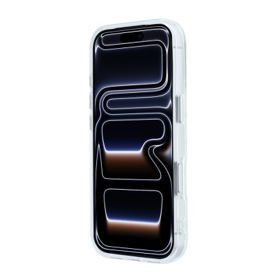 Apple iPhone 18 Pro Kılıf Karl Lagerfeld Orjinal Lisanslı Taşlı Elektro Kaplama Metal Logolu Kapak - 9
