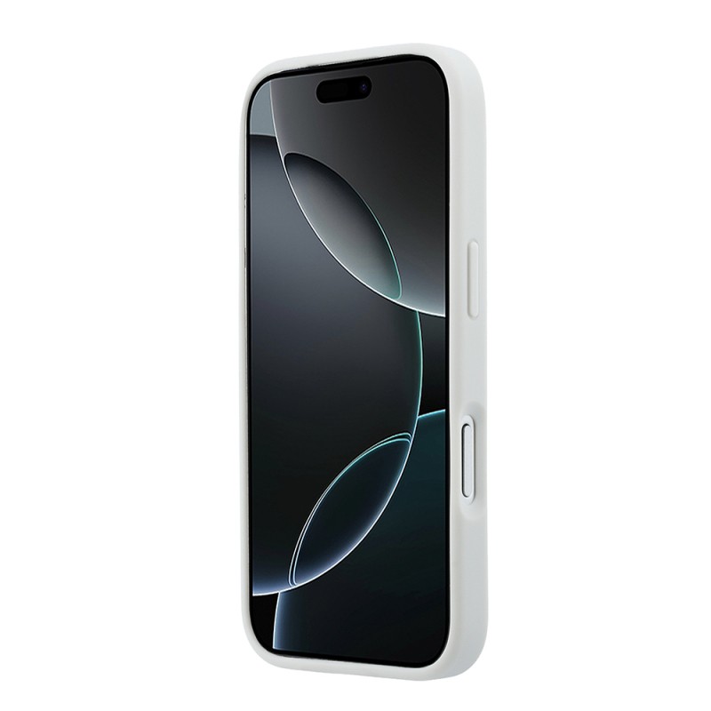 Apple iPhone 18 Pro Kılıf Lacoste Orjinal Lisanslı M-safe Şarj Özellikli PU Pike Desenli Metal Logolu Kapak - 38