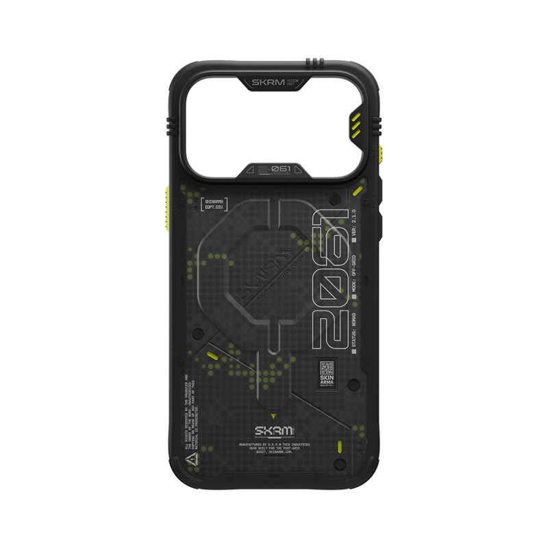 Apple iPhone 18 Pro Kılıf M-Safe Şarj Özellikli Airbag Tasarımlı Skinarma Vigor XE Kapak - 21