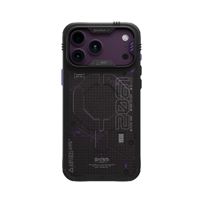 Apple iPhone 18 Pro Kılıf M-Safe Şarj Özellikli Airbag Tasarımlı Skinarma Vigor XE Kapak - 29
