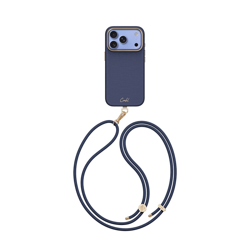 Apple iPhone 18 Pro Kılıf M-safe Şarj Özellikli Askı İpli Coehl Mirelle Kapak - 1