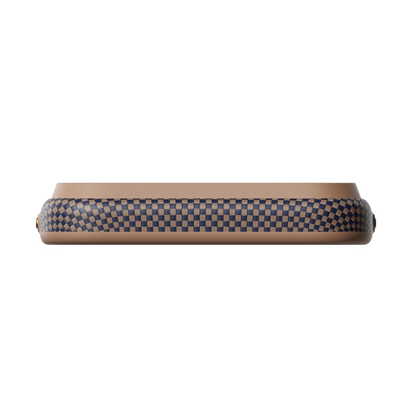 Apple iPhone 18 Pro Kılıf M-safe Şarj Özellikli Pitaka Tactile Woven Sunset-Moonrise Aramid Serisi Summa Kapak - 8