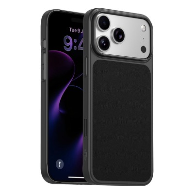Apple iPhone 18 Pro Kılıf M-Safe Şarj Özellikli PU Zore Paris Trexo Sert PC Kapak - 4