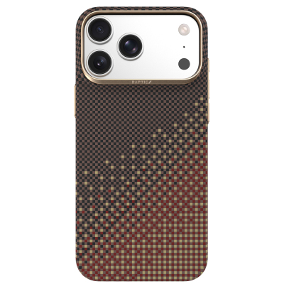 Apple iPhone 18 Pro Kılıf M-safe Şarj Özellikli Raptic Aramid Skin Serenity Serisi Karbon Kapak - Raptic