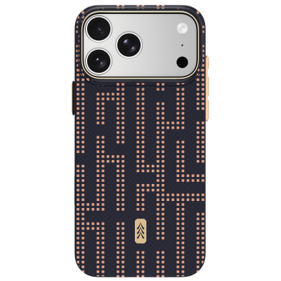 Apple iPhone 18 Pro Kılıf M-safe Şarj Özellikli Raptic Aramid Skin Serisi Karbon Kapak - Raptic