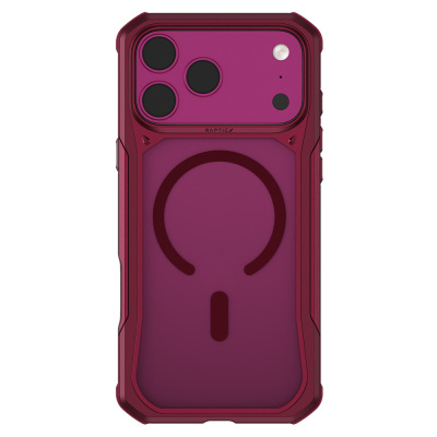 Apple iPhone 18 Pro Kılıf M-Safe Şarj Özellikli Raptic Shield Evo Serisi Airbagli Kapak - Raptic