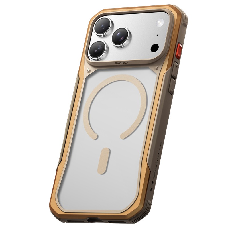 Apple iPhone 18 Pro Kılıf M-Safe Şarj Özellikli Raptic Shield Evo Serisi Airbagli Kapak - 9