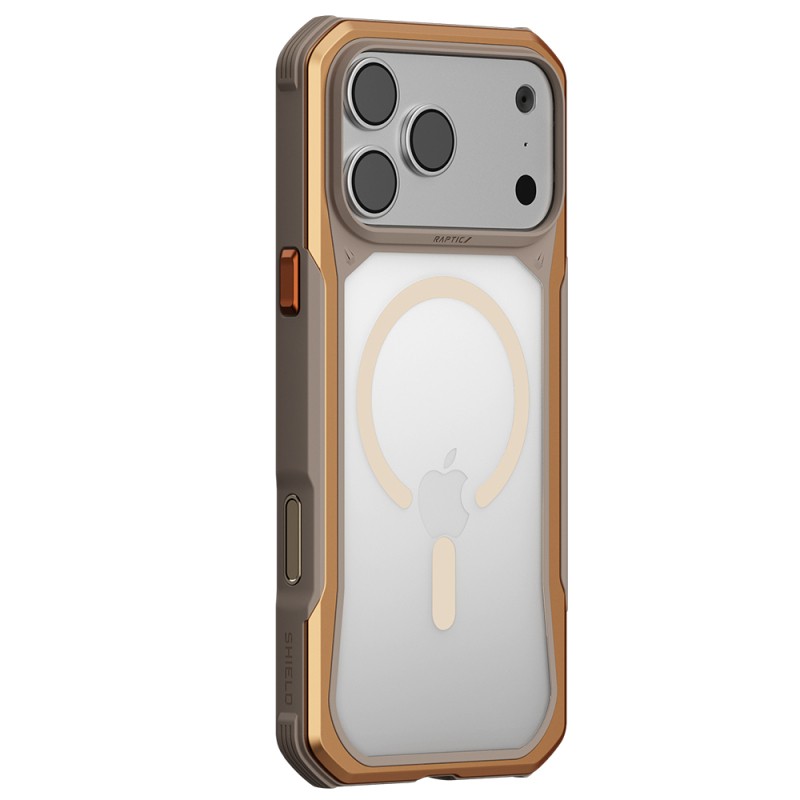 Apple iPhone 18 Pro Kılıf M-Safe Şarj Özellikli Raptic Shield Evo Serisi Airbagli Kapak - 6