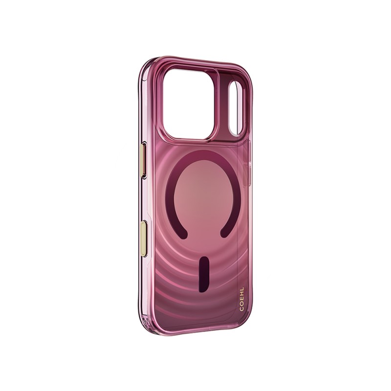 Apple iPhone 18 Pro Kılıf M-safe Şarj Özellikli Renk Geçişli Coehl Vela Kapak - 4