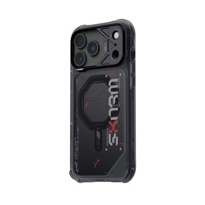 Apple iPhone 18 Pro Kılıf M-safe Şarj Özellikli Skinarma Sonar Kapak - 5