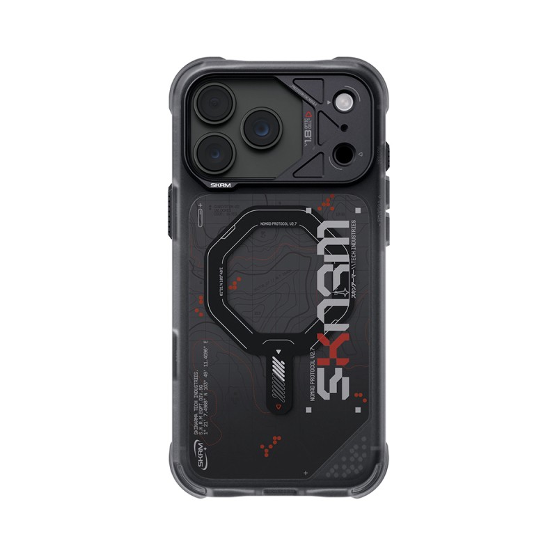 Apple iPhone 18 Pro Kılıf M-safe Şarj Özellikli Skinarma Sonar Kapak - 6