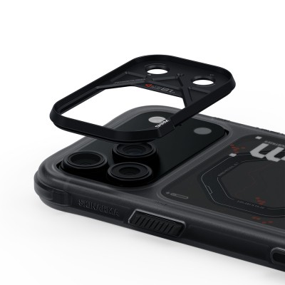 Apple iPhone 18 Pro Kılıf M-safe Şarj Özellikli Skinarma Sonar Kapak - 9