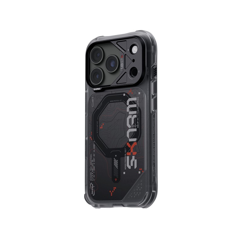 Apple iPhone 18 Pro Kılıf M-safe Şarj Özellikli Skinarma Sonar Kapak - 13