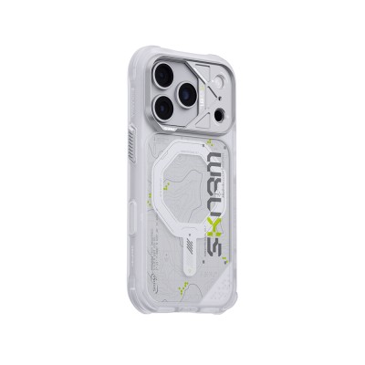 Apple iPhone 18 Pro Kılıf M-safe Şarj Özellikli Skinarma Sonar Kapak - 20