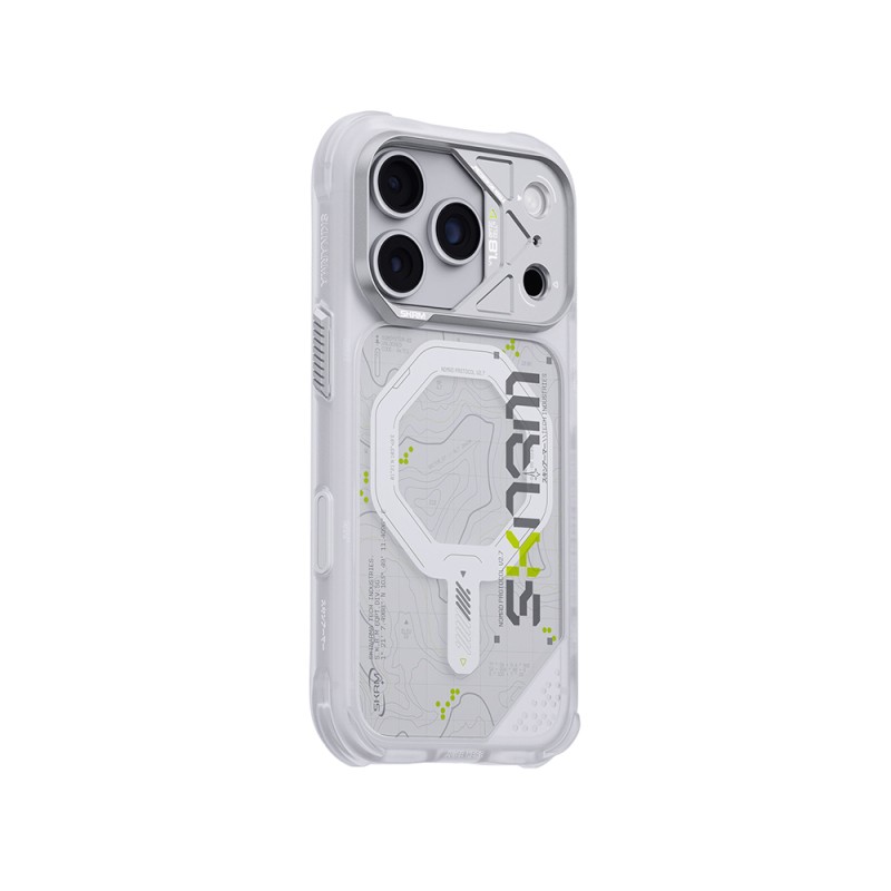 Apple iPhone 18 Pro Kılıf M-safe Şarj Özellikli Skinarma Sonar Kapak - 20