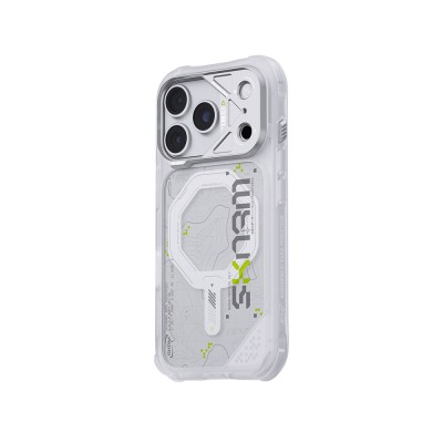 Apple iPhone 18 Pro Kılıf M-safe Şarj Özellikli Skinarma Sonar Kapak - 21