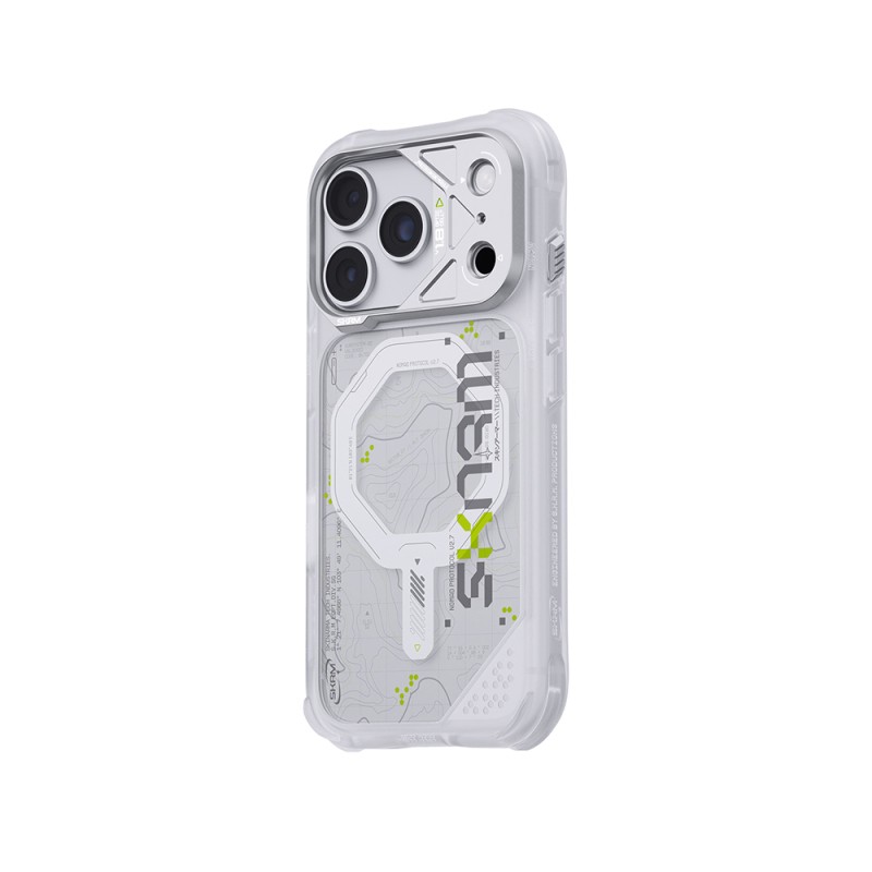 Apple iPhone 18 Pro Kılıf M-safe Şarj Özellikli Skinarma Sonar Kapak - 21