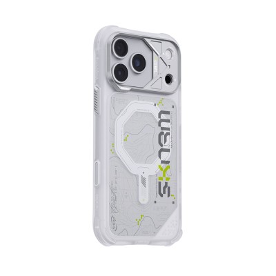 Apple iPhone 18 Pro Kılıf M-safe Şarj Özellikli Skinarma Sonar Kapak - 25